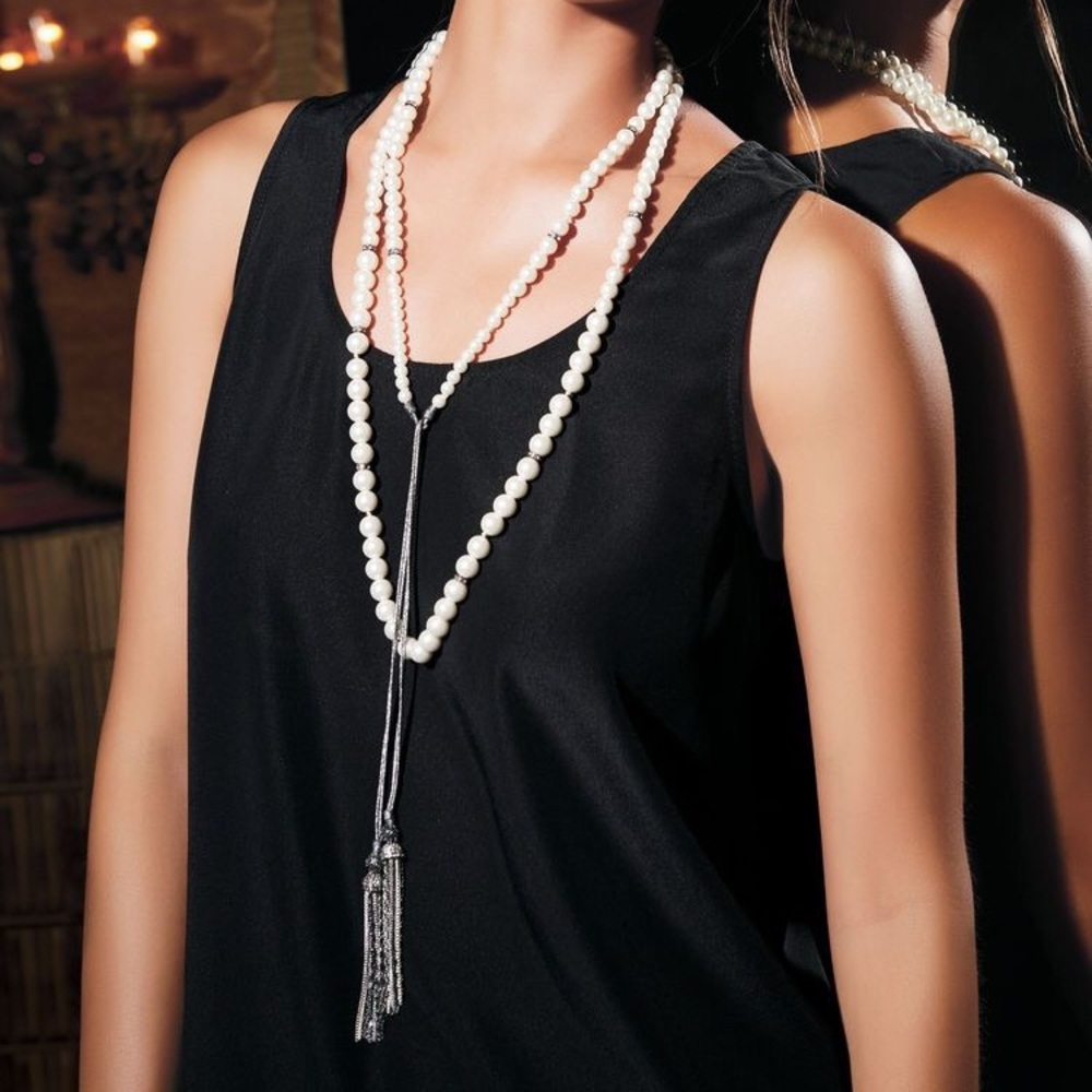 Stella & Dot Mara Pearl Necklace